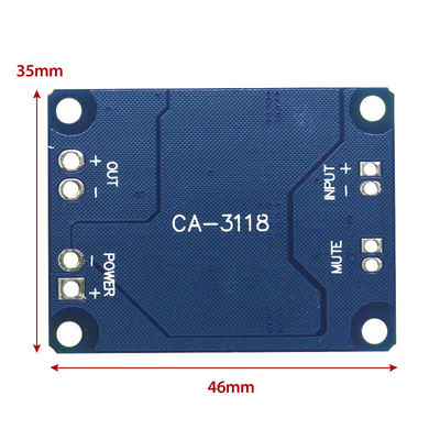 CA-3118 증폭기 보드 1*60W 8-24V TPA3118 PBTL 모노 클래스 D 디지털 전력 증폭기 오디오 보드