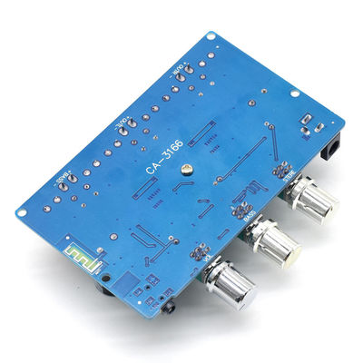 CA-3166B 디지털 전력 증폭기 보드 DC12-24V 50Wx2+100W 블루투스 5.0 클래스 D 오디오 모듈