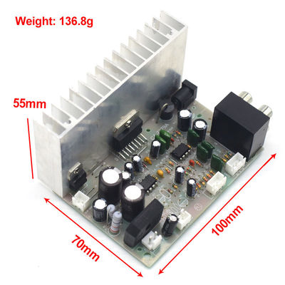 CA-7379A 디지털 서브우퍼 증폭기 보드 AC/DC 12V 2*38W TDA7379 AMP 모듈