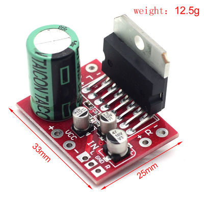 CA-7379 스테레오 전력 증폭기 모듈 듀얼 채널 DC9V-17.5V 38W+38W TDA7379 칩