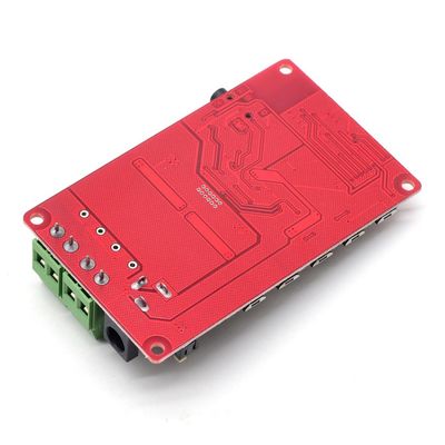 CA-7492B 디지털 전력 BT 증폭기 모듈 CSR5.0 블루투스 2*50W 출력 및 8-24V DC 전력