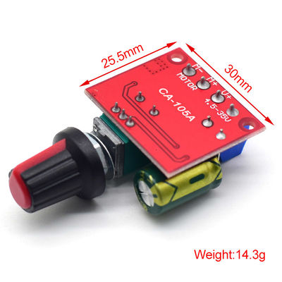 CA-105A 미니 5A DC 모터 속도 조절 모듈