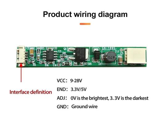 CA-166S IGBT 모듈 유니버설 LED 백라이트 드라이버 보드 노트북 고전압 일정한 전류 출력 조절 모듈