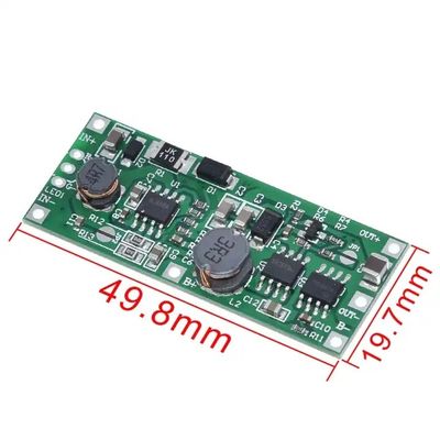 DC 5V 9V 12V 충전 단계 업 부스터 모듈 18650 리?? 배터리 UPS 전압 변환기 보호