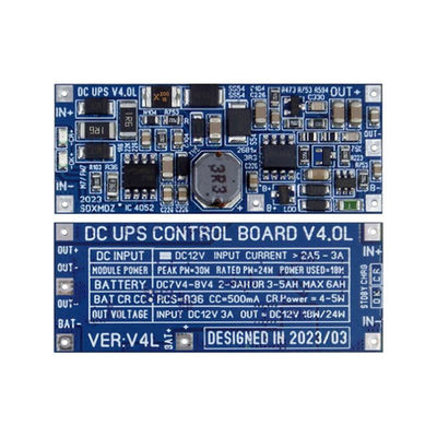 다재다능 24W DC UPS 네트워크 장치 전원 공급 모듈 12V/15V 출력을 지원합니다