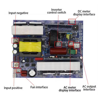 차량 및 가정용 500W 12V 24V 48V ~ 220V 인버터 모듈 표준 장착