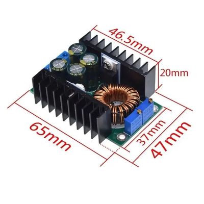 DC-DC 9A 300W 벅 변환기 150W 부스트 변환기 5-40v에서 1.2-35v 전원 모듈 스텝 다운 변환기