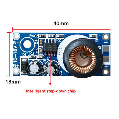 DC-DC 변환기 계단 아래 전압 PCB 회로판 10-18V 전원 공급 모듈 IC