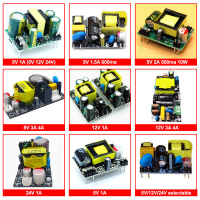 200V ~ 5V / 9V / 12V 500mA / 700mA / 800mA / 300mA / 1A 격리 스위치 전원 공급 모듈 AC-DC