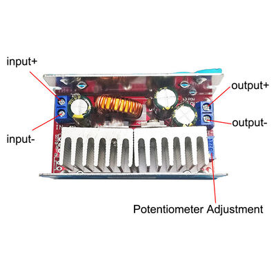 160W 8A DC DC 스텝 다운 벅 변환기 4V-32V에서 1.2V-30V 조정 가능한 전원 공급 모듈 보드 탑재 차량