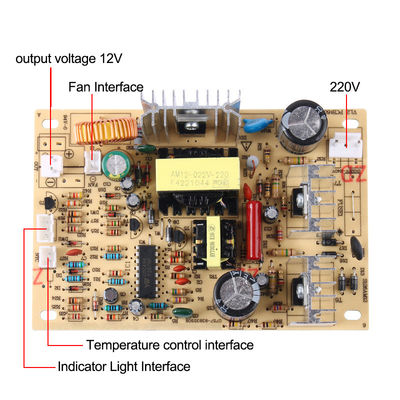 AC220V에서 DC12V 물 분배 장치 스위치 냉각 회로 전원 보드 변환기