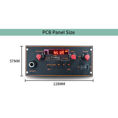 2x10W 블루투스 5.0 스테레오 메인보드 MP3 디코더와 FM 라디오 기능