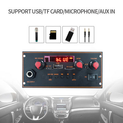 2x10W 블루투스 5.0 스테레오 메인보드 MP3 디코더와 FM 라디오 기능