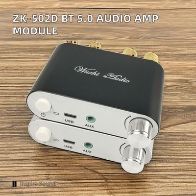50W * 2 BT 5.0 오디오 전력 증폭기 보드 모듈 2.0 듀얼 채널 스테레오 수신기 증폭기