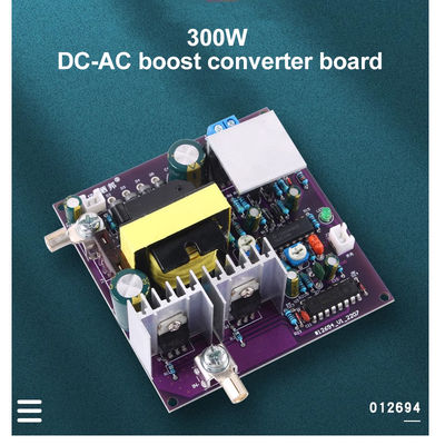 표준 장착형 300W 부스트 변환기 12V ~ 220VAC 50Hz DC-AC 스텝업 인버터