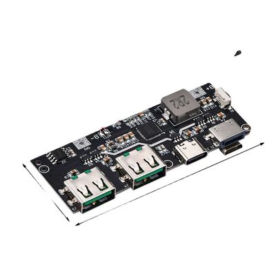 22.5W QC4.0 PD3.0 5 포트 듀얼 USB 모바일 파워 뱅크 회로 보드 보호 메인보드