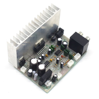 전문 증폭기 디지털 서브우퍼 증폭기 보드 AC/DC 12V 2*38W TDA7379