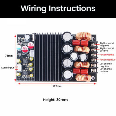 전문 오디오용 TPA3255 Audiophile 300W 이중 채널 스테레오 모듈 디지털 증폭기 보드
