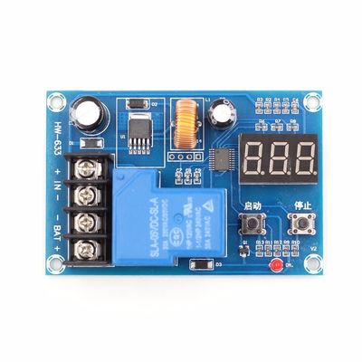 XH-M604 배터리 충전 제어 모듈 디지털 디스플레이 완전 전원 종료 보호 스위치 전원 IC