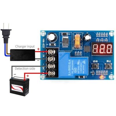 XH-M604 배터리 충전 제어 모듈 디지털 디스플레이 완전 전원 종료 보호 스위치 전원 IC