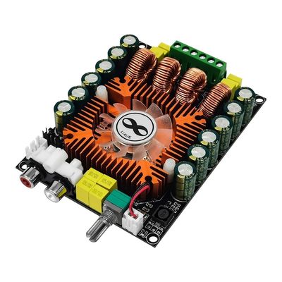 160W TDA7498E BTL 모드 및 냉각 팬 디지털 스테레오 전력 증폭기 모듈과 함께 오디오 전력 증폭기 보드