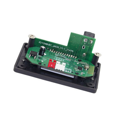 스퀘어 6 키 오디오 메인보드 3.5mm 오디오 토킹 자동차 디코더와 블루투스 MP3