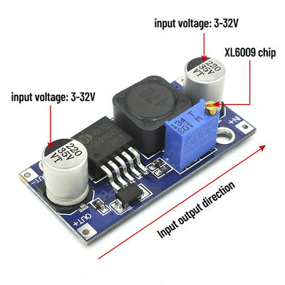 LED 및 LCD 호환성 43*22mm Super XL6009 DC-DC 부스 모듈
