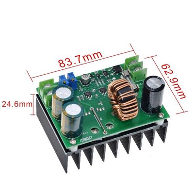 600W 10A 출력 주파수 표준과 12-60V에서 12-80V DC-DC 부스트 변환기 보드