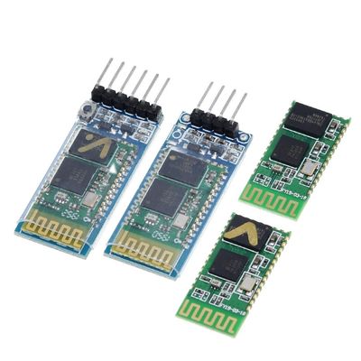무선 블루투스 모듈 HC-05 HC-06 RF 송신기 2.4G 주파수 3.3V TTL 레벨 및 10 미터 범위 UART 변환기