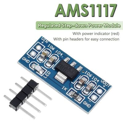 AMS1117 1.5V 1.8V 2.5V 3.3V의 전원 공급 애플리케이션을 위한 3.3V 모듈 IC