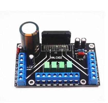 강력한 TDA7388 오디오 증폭기 보드 DC 12V 4 채널 4 x 41W PC 및 자동차