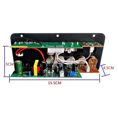 D50 증폭기 보드 광학 오디오 BT AMP USB FM 라디오 TF 플레이어 검은색