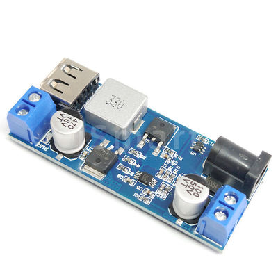 DC 5V 6A 스텝 다운 모듈 12V 24V ~ 5V 전원 공급 USB 충전 5A 30W 빠른 충전