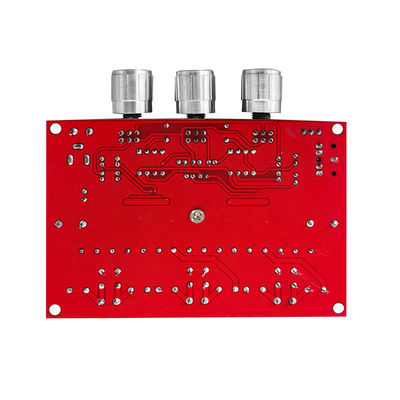 TPA3116D2 증폭기 모듈 50Wx2 + 100W 2.1 채널 디지털 전력 증폭기 보드(DC 12-24V 입력 포함)