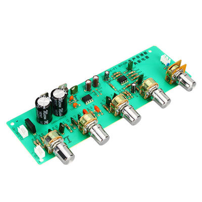 BY08 선형 전력 증폭기 보드, 높은/중간/하위 튜닝 및 듀얼 AC12-15V 4558 Op Amp