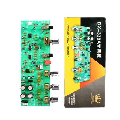듀얼 AC 시리즈 전력 증폭기 보드 프리 앰프 DX338A 듀얼 12V 선형 및 비교 장치