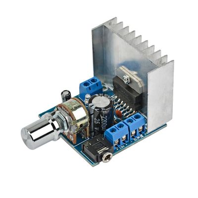 직접 장착 TDA7297 2x15W 12V AC/DC 2.0 채널 보드 듀얼 트랙 소음 없는 Fg