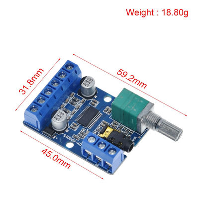 30Wx2 전력 스테레오 디지털 증폭기 보드 12V/24V 전원 공급 DIY DY-AP3015 오디오 보드