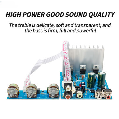 TDA2030 서브우퍼 전력 증폭기 보드 모듈 2.1CH 15W*2 30W 스테레오 오디오 증폭기