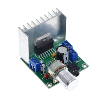 TDA7297 15W + 15W 출력 및 소음 없는 설계와 함께 12V 이중 채널 전력 증폭기 보드