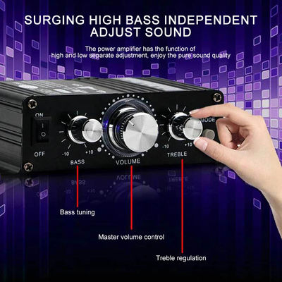 AK-270 12V 소전력 블루투스 오디오 증폭기 2.0 채널 출력 HIFI 소전력 증폭기 홈 극장 사운드 시스템