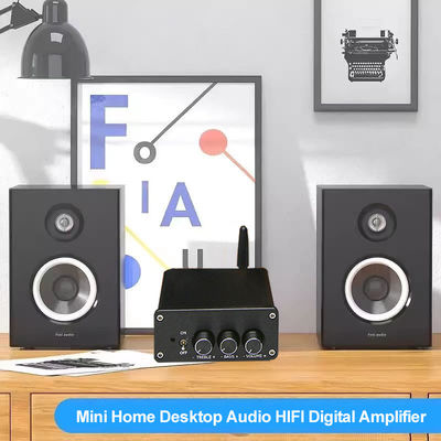 홈 오디오 100W*2 디지털 미니 오디오 HIFI 파워 AMP D 클래스 통합 앰프 5.0 서브우퍼 사운드 파워 증폭기