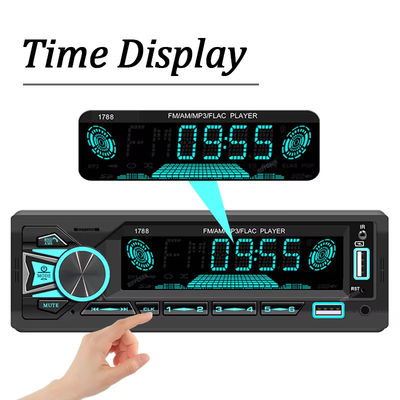 MP3 플레이어 FM 수신기 및 USB/SD AUX 입력과 함께 보편적인 60Wx4 자동차 라디오 스테레오