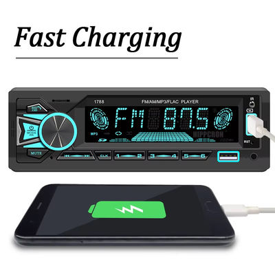 MP3 플레이어 FM 수신기 및 USB/SD AUX 입력과 함께 보편적인 60Wx4 자동차 라디오 스테레오