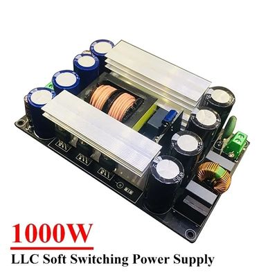 듀얼 출력 1000W LLC 소프트 스위칭 전력 증폭기 보드 ±35V ~ ±80V DIY 오디오 보드 마운트 AC DC 변환기