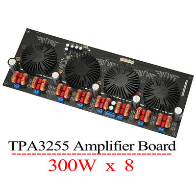 TPA3255 8채널 300W 디지털 전력 증폭기 보드 DIY 홈 시네마용 고효율 D급 오디오 증폭기