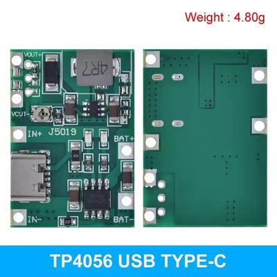 C형 USB 3.7V 9V 5V 2A DC-DC 변환기 보드 마운트 리?? 이온 18650 배터리 충전기 18650 충전기 스텝 부스트 전원 공급 모듈