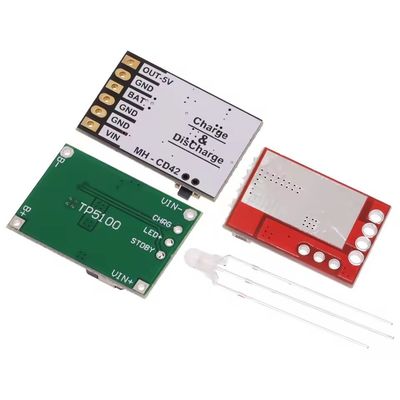 TP5100 TP5000 충전 관리 전원 공급 모듈 보드 18650 1A 2A 5V 4.2V 8.4V 1S 2S 리?? 배터리와 호환