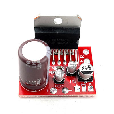 TDA7379 스테레오 전력 증폭기 모듈 이중 채널 DC9V-17.5V 38W+38W 증폭기 오디오 보드
