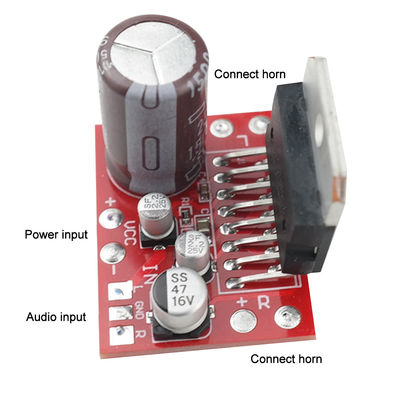 TDA7379 스테레오 전력 증폭기 모듈 이중 채널 DC9V-17.5V 38W+38W 증폭기 오디오 보드